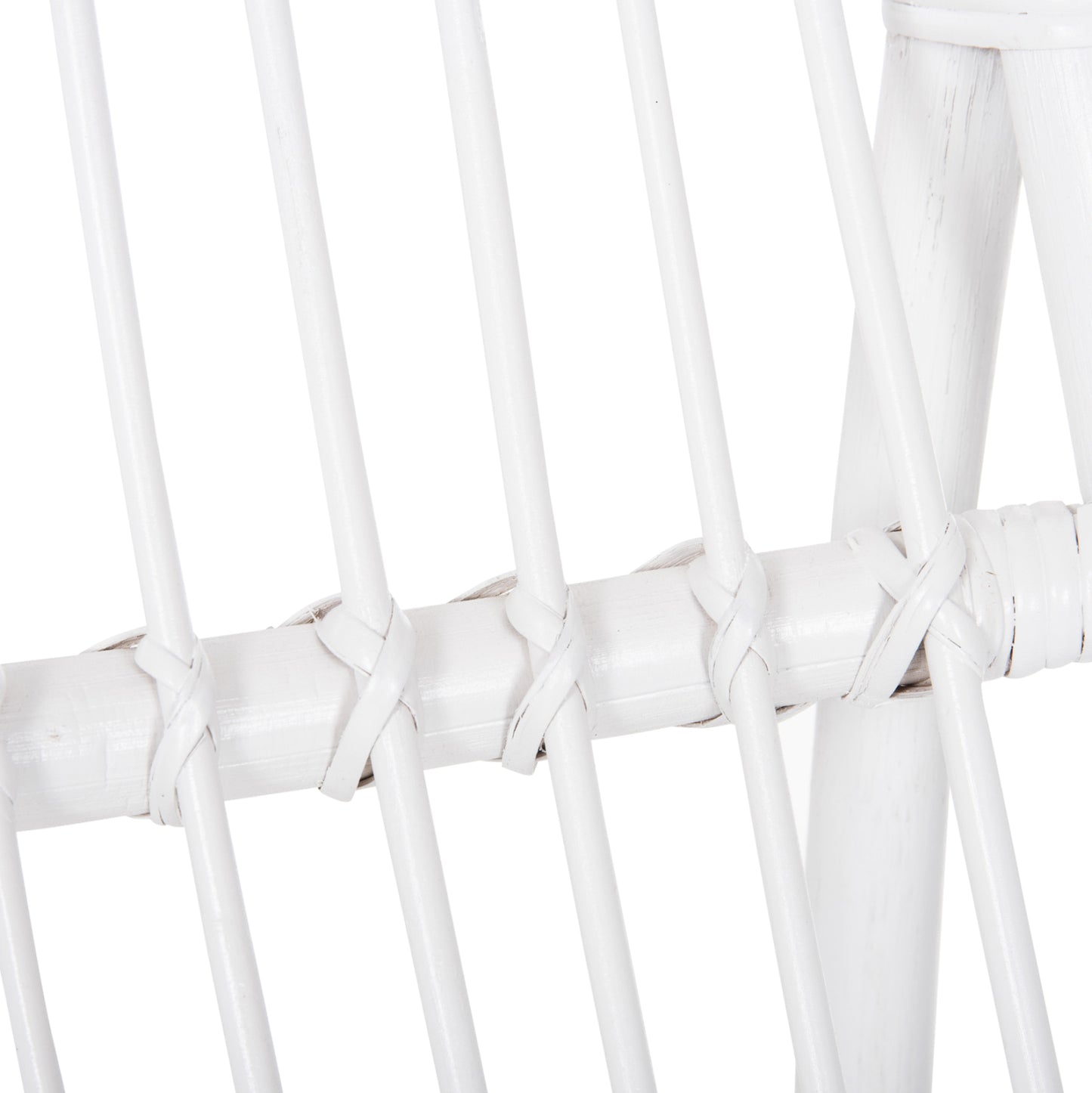 ΠΟΛΥΘΡΟΝΑ GRINN ΡΑΒΔΟΙ RATTAN ΣΕ ΛΕΥΚΟ 56,5x73,5x79,5
