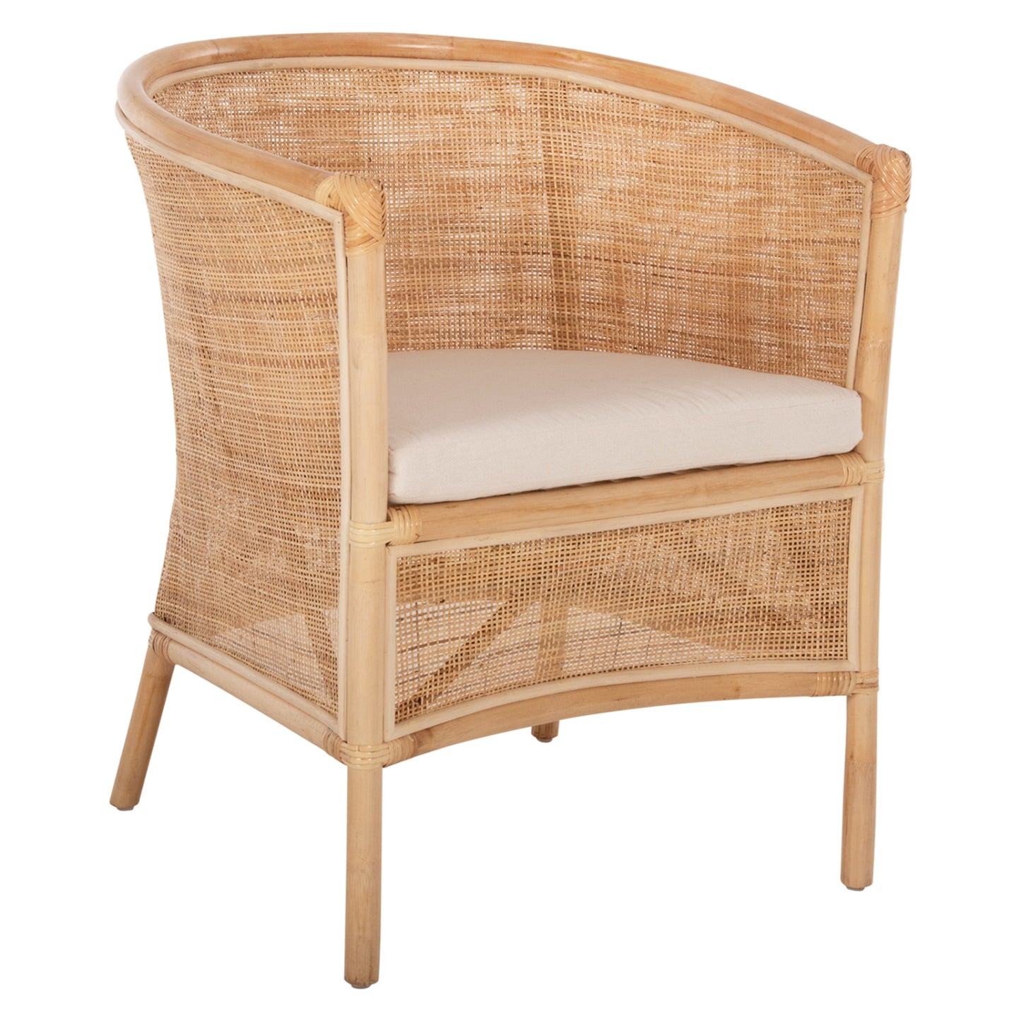 ΠΟΛΥΘΡΟΝΑ APRON RATTAN ΠΛΕΚΤΟ ΣΕ ΦΥΣΙΚΟ ΛΕΥΚΟ ΜΑΞΙΛΑΡΙ 75x70x85