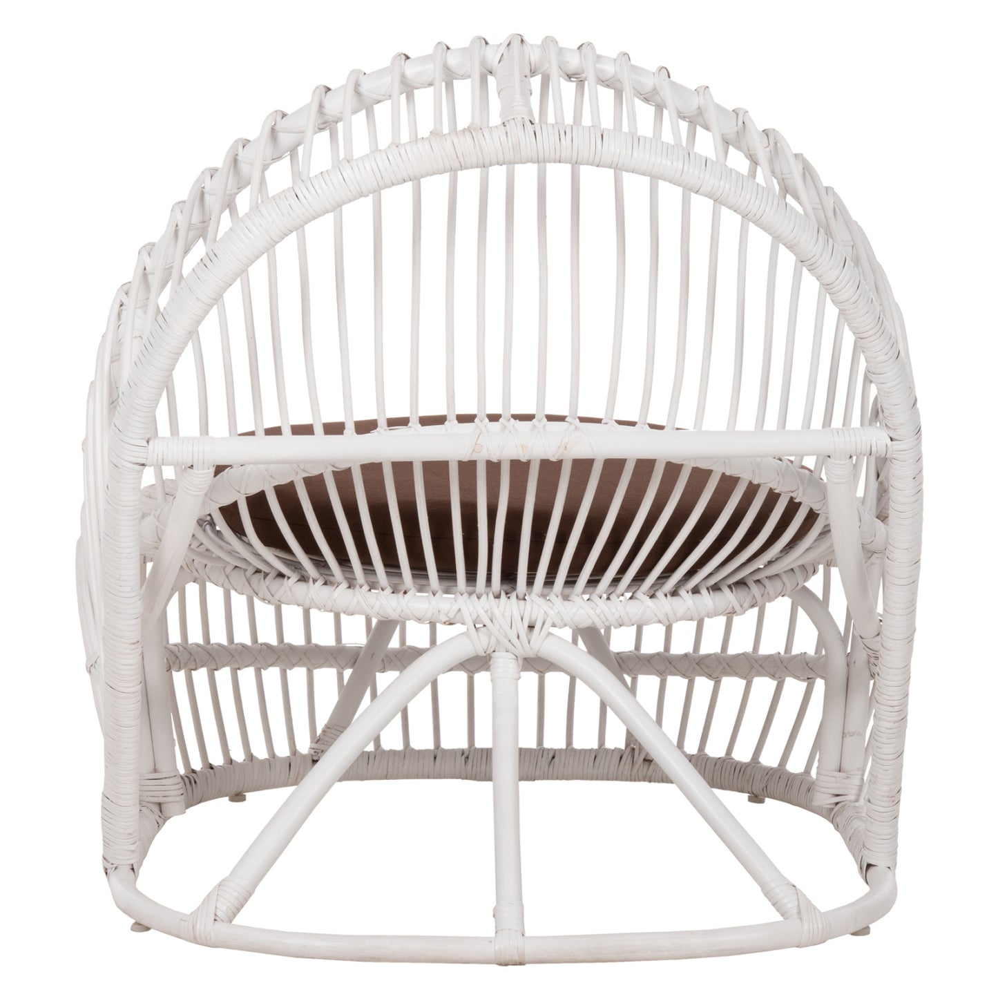 ΠΟΛΥΘΡΟΝΑ ENTROPY RATTAN ΛΕΥΚΟ ΜΕ ΚΑΦΕ ΜΑΞΙΛΑΡΙ 80x97x85