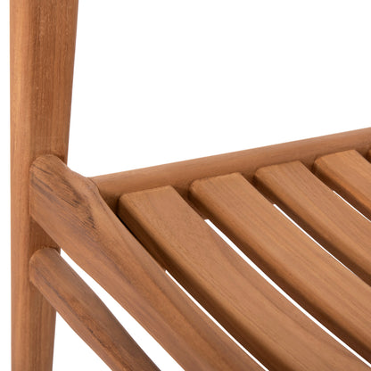 ΠΟΛΥΘΡΟΝΑ MOOSEN HM9936 ΜΑΣΙΦ ΞΥΛΟ TEAK ΣΕ ΦΥΣΙΚΟ 59x60x78,5Υ