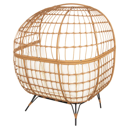 ΠΟΛΥΘΡΟΝΑ ΦΩΛΙΑ MIAMI 2 ΑΤΟΜΩΝ ΤΥΠΟΥ RATTAN HM5870.11 132.5x90x154Υεκ