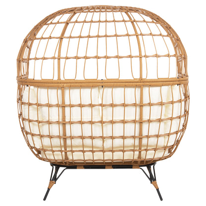 ΠΟΛΥΘΡΟΝΑ ΦΩΛΙΑ MIAMI 2 ΑΤΟΜΩΝ ΤΥΠΟΥ RATTAN HM5870.11 132.5x90x154Υεκ