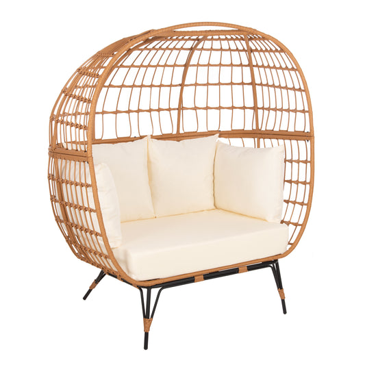 ΠΟΛΥΘΡΟΝΑ ΦΩΛΙΑ MIAMI 2 ΑΤΟΜΩΝ ΤΥΠΟΥ RATTAN 132.5x90x154