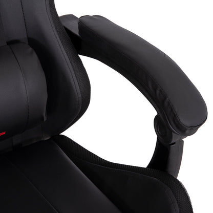 ΠΟΛΥΘΡΟΝΑ GAMING DARREN ΜΑΥΡΟ ΚΟΚΚΙΝΟ PVC 58.5x100x120