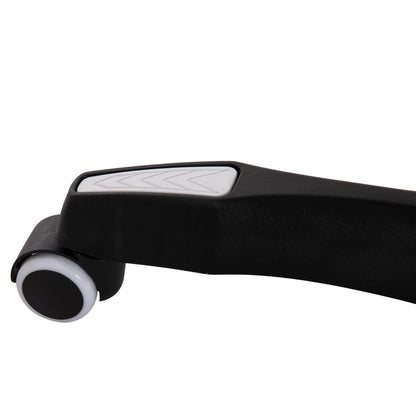 ΠΟΛΥΘΡΟΝΑ GAMING DARREN ΜΑΥΡΟ ΛΕΥΚΟ PVC 58.5x100x120