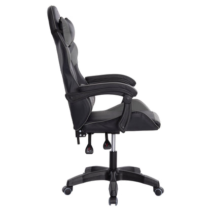 GAMING CHAIR DARREN BLACK GREY PVC 60x60x120