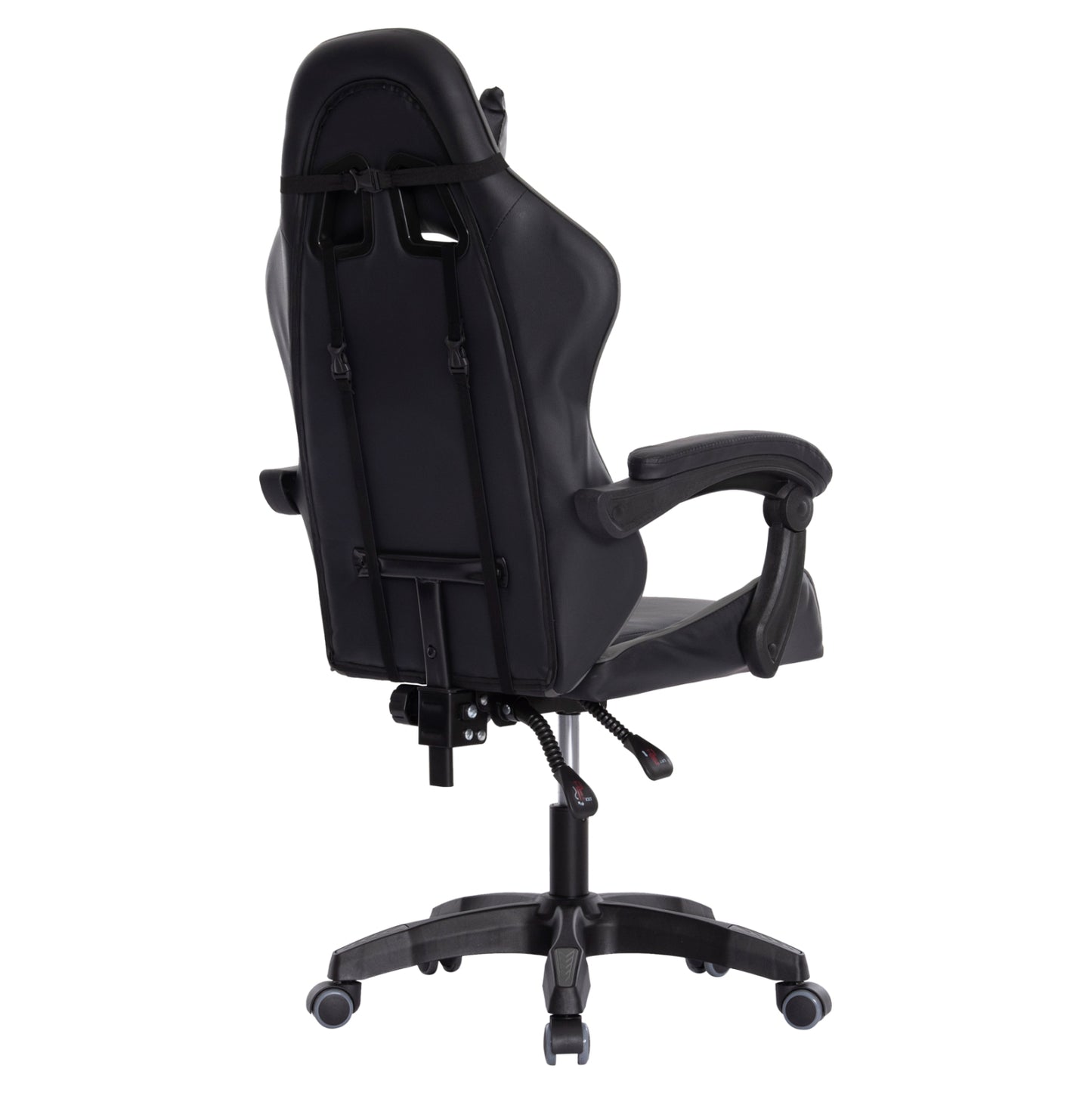GAMING CHAIR DARREN BLACK GREY PVC 60x60x120