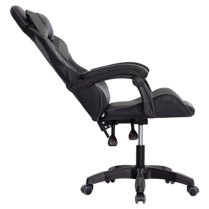 GAMING CHAIR DARREN BLACK GREY PVC 60x60x120