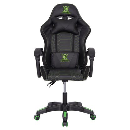 GAMING ARMCHAIR LOOT BLACK GREEN PVC 60x60x120