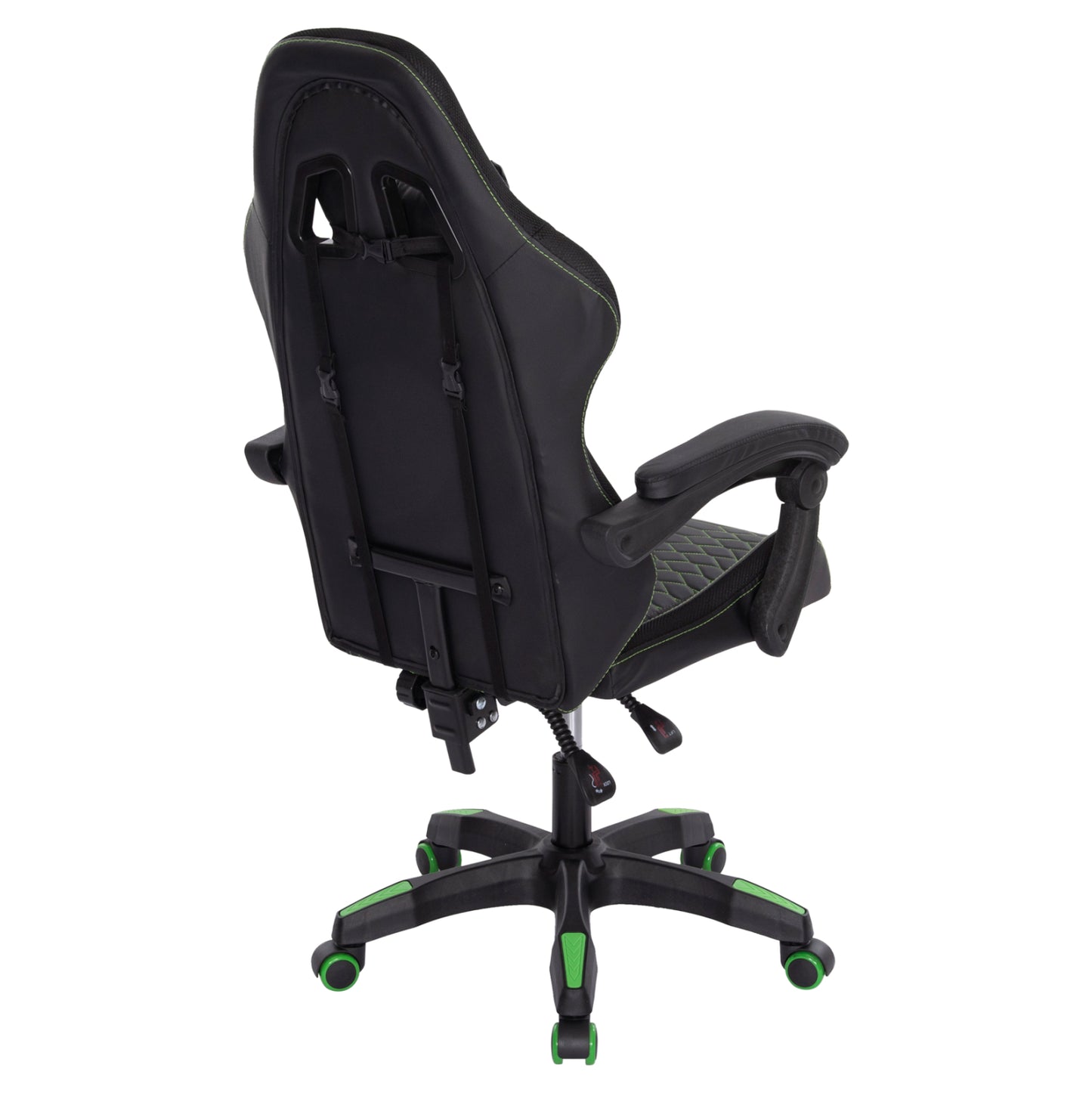 GAMING ARMCHAIR LOOT BLACK GREEN PVC 60x60x120