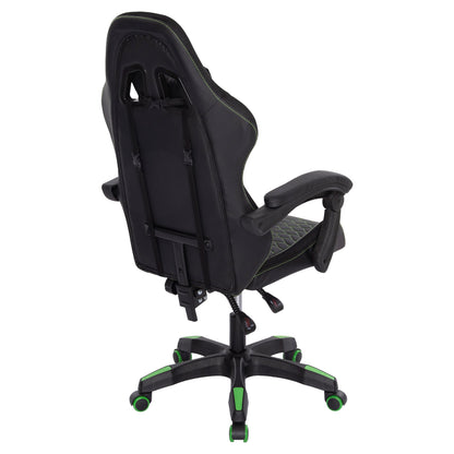 GAMING ARMCHAIR LOOT BLACK GREEN PVC 60x60x120