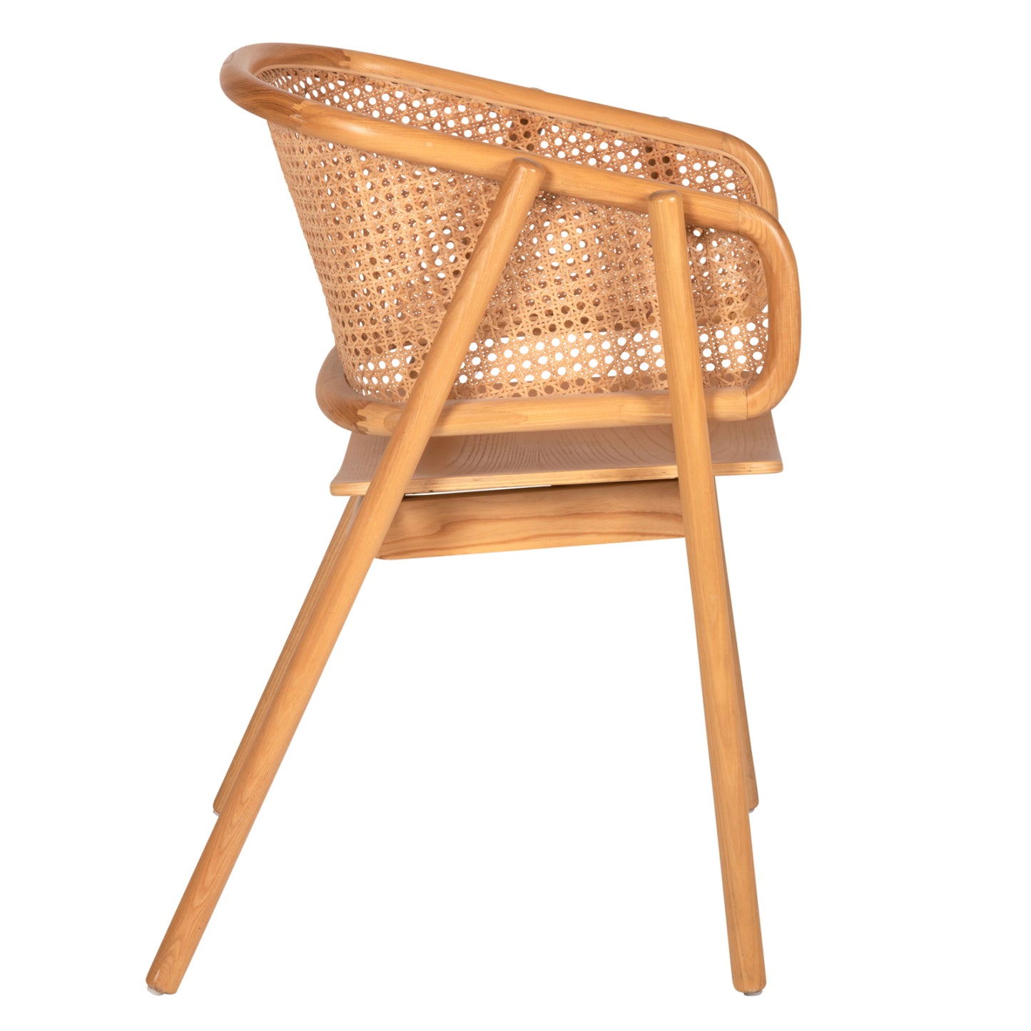 ΠΟΛΥΘΡΟΝΑ KENLEE ΦΡΑΞΙΝΟΣ ΚΑΙ ΦΥΣΙΚΟ RATTAN RATTAN ΣΕ ΦΥΣΙΚΟ 57,5x55x81
