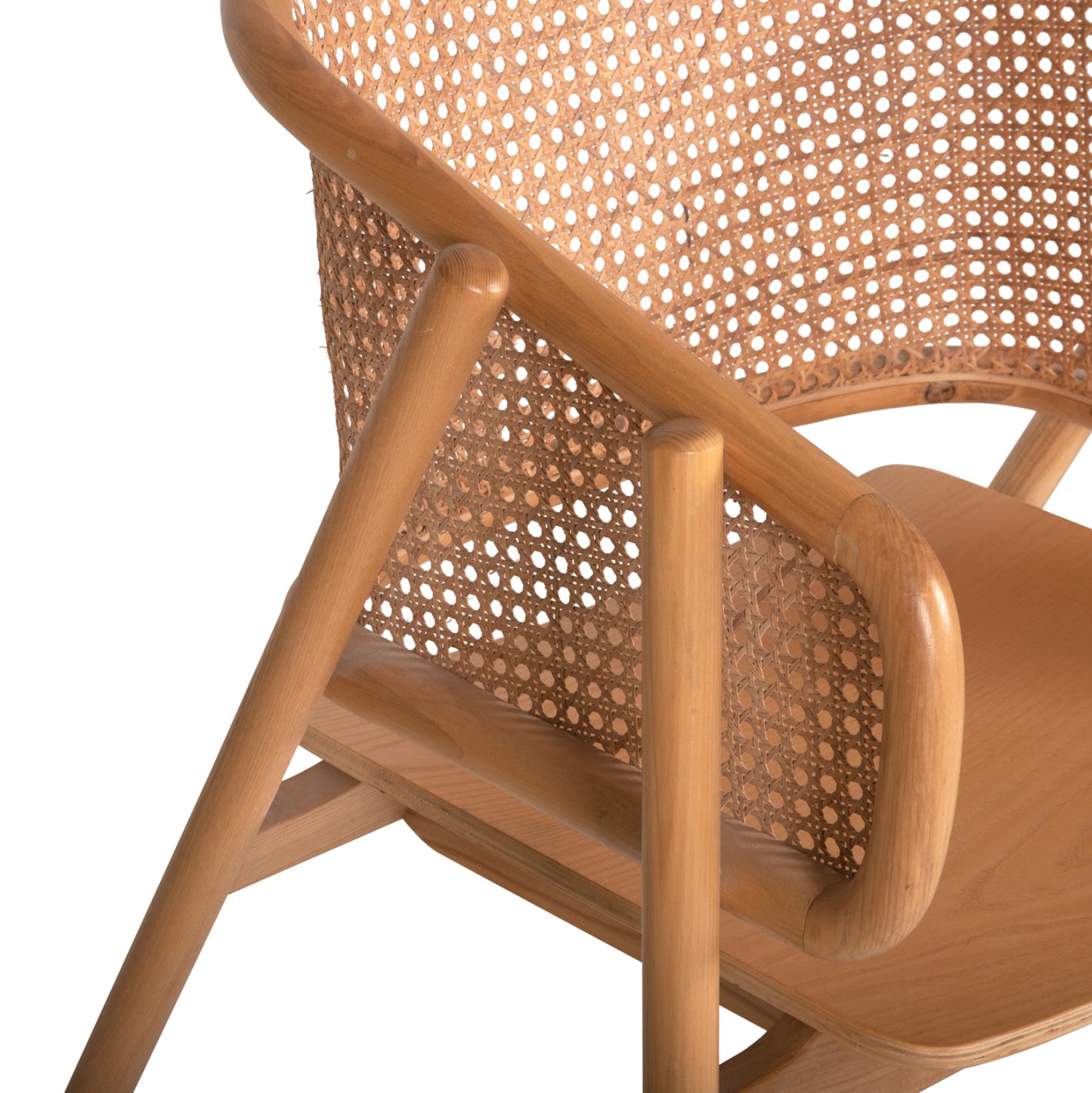 ΠΟΛΥΘΡΟΝΑ KENLEE ΦΡΑΞΙΝΟΣ ΚΑΙ ΦΥΣΙΚΟ RATTAN RATTAN ΣΕ ΦΥΣΙΚΟ 57,5x55x81