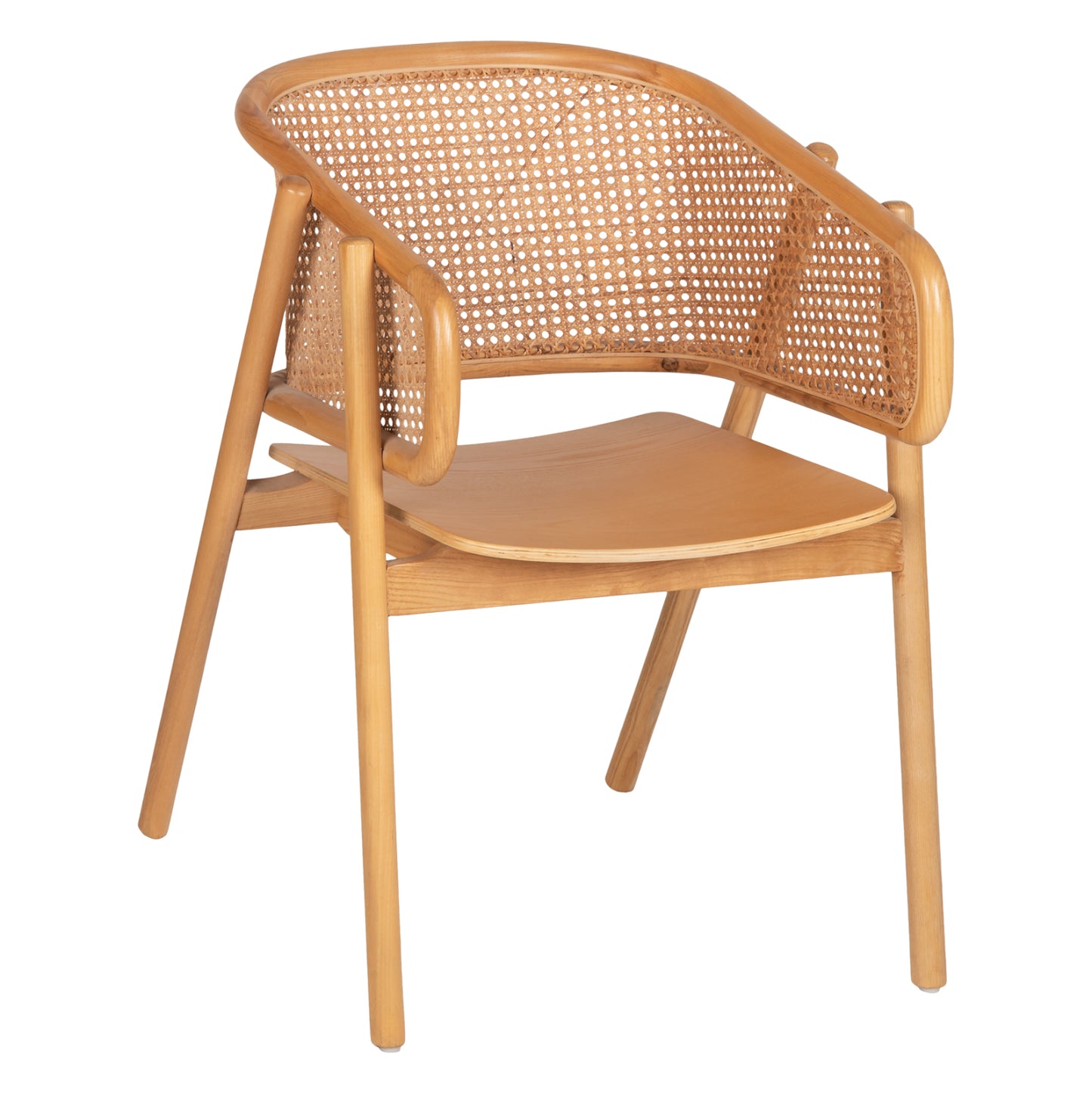 ΠΟΛΥΘΡΟΝΑ KENLEE ΦΡΑΞΙΝΟΣ ΚΑΙ ΦΥΣΙΚΟ RATTAN RATTAN ΣΕ ΦΥΣΙΚΟ 57,5x55x81