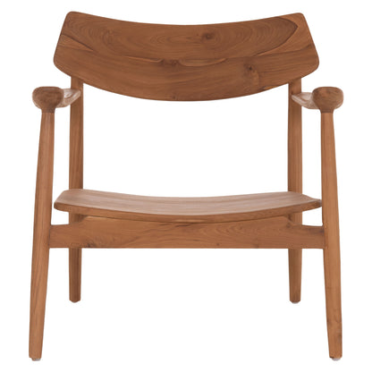 ΠΟΛΥΘΡΟΝΑ LOUNGE RANGER ΞΥΛΟ TEAK ΣΕ ΦΥΣΙΚΟ 70x73x73