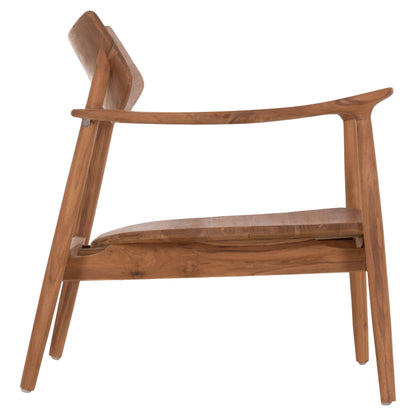 ΠΟΛΥΘΡΟΝΑ LOUNGE RANGER ΞΥΛΟ TEAK ΣΕ ΦΥΣΙΚΟ 70x73x73