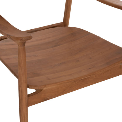 ΠΟΛΥΘΡΟΝΑ LOUNGE RANGER ΞΥΛΟ TEAK ΣΕ ΦΥΣΙΚΟ 70x73x73