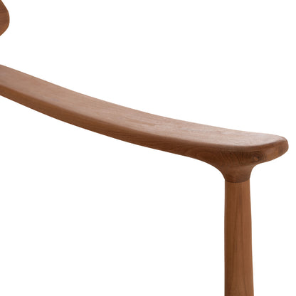 ΠΟΛΥΘΡΟΝΑ LOUNGE RANGER ΞΥΛΟ TEAK ΣΕ ΦΥΣΙΚΟ 70x73x73