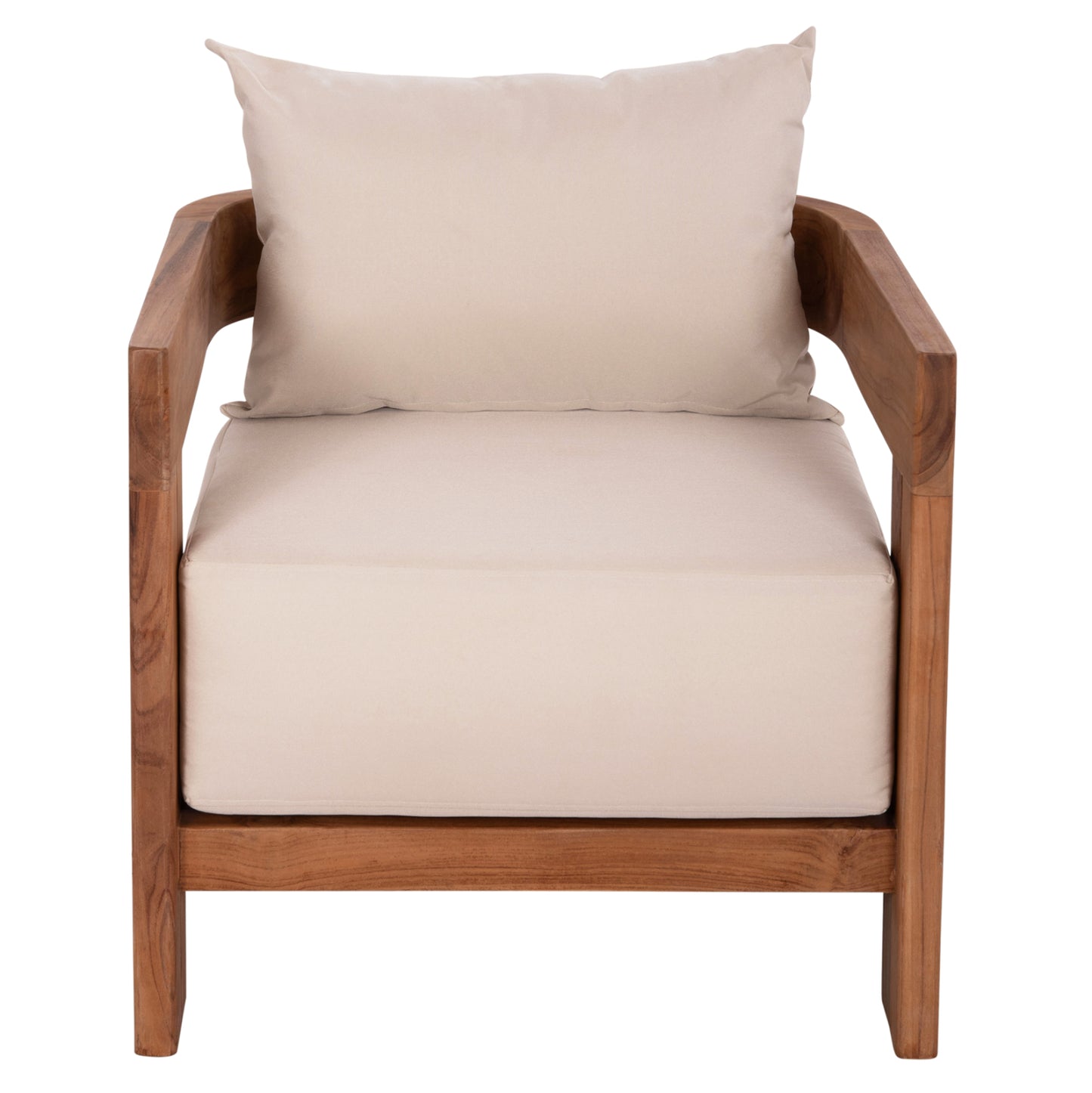 ΠΟΛΥΘΡΟΝΑ LOUNGE KIOTO ΞΥΛΟ ΤΕΑΚ ΦΥΣΙΚΟ ΧΡΩΜΑ 70x74x72