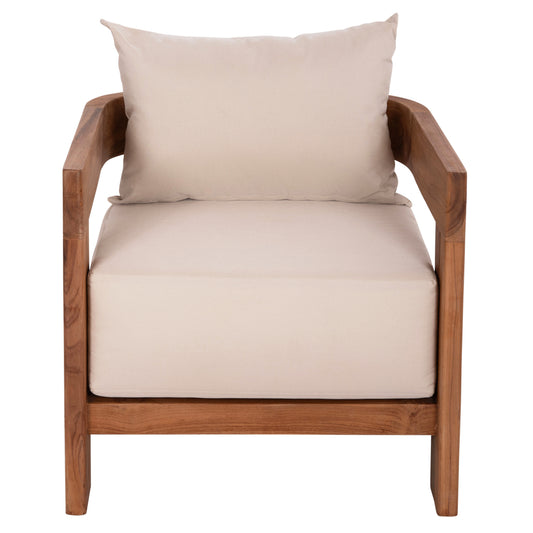 ΠΟΛΥΘΡΟΝΑ LOUNGE KIOTO ΞΥΛΟ ΤΕΑΚ ΦΥΣΙΚΟ ΧΡΩΜΑ 70x74x72
