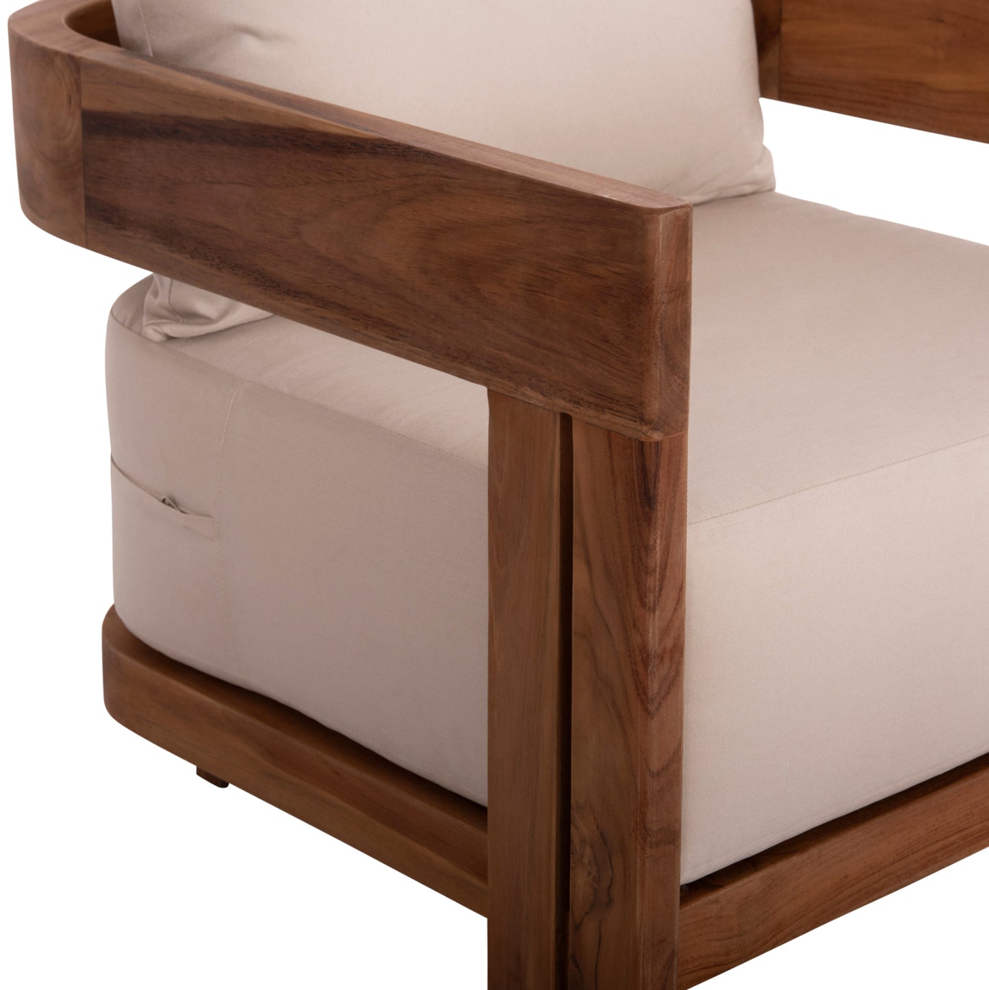 ΠΟΛΥΘΡΟΝΑ LOUNGE KIOTO ΞΥΛΟ ΤΕΑΚ ΦΥΣΙΚΟ ΧΡΩΜΑ 70x74x72