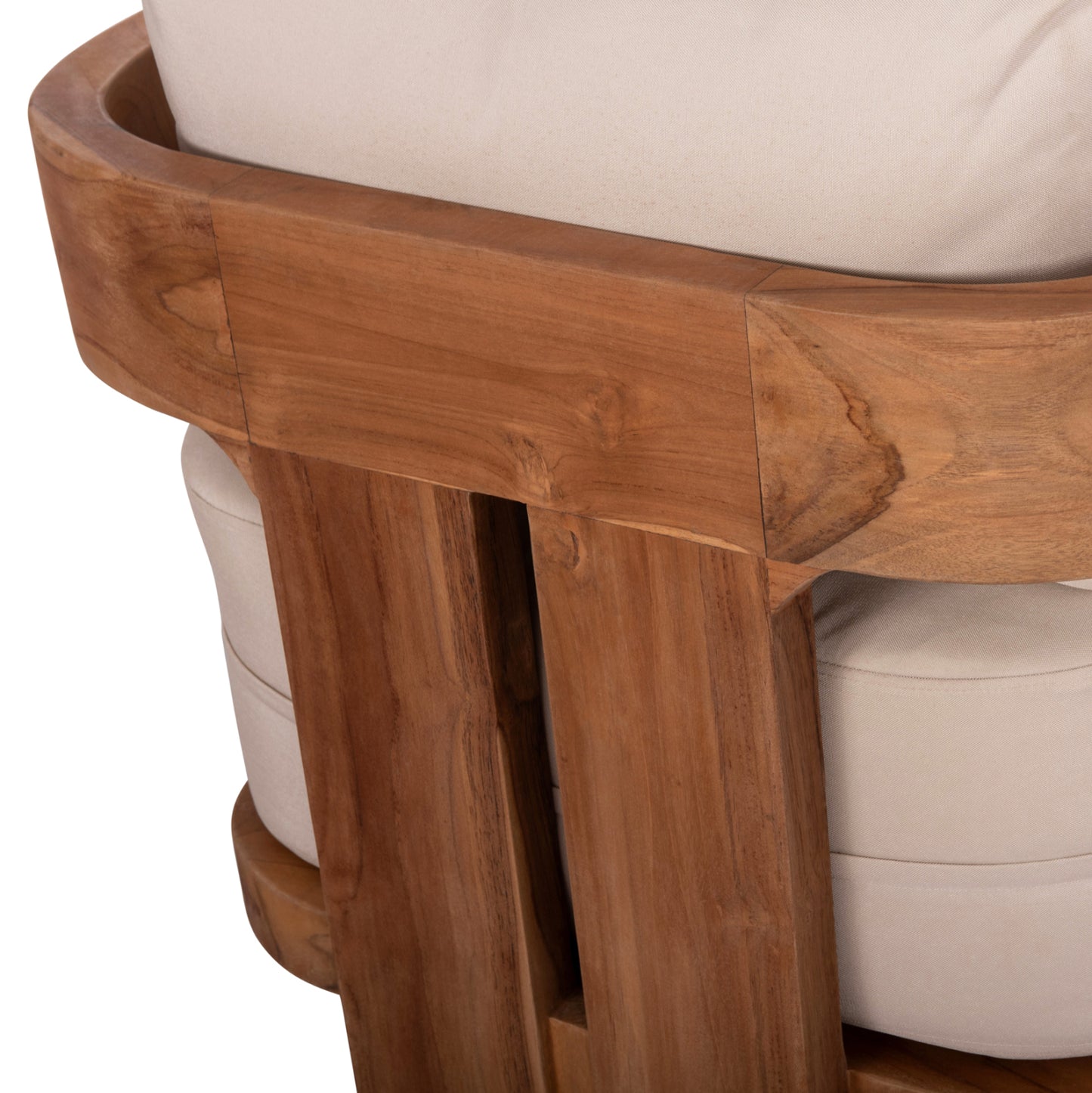 ΠΟΛΥΘΡΟΝΑ LOUNGE KIOTO ΞΥΛΟ ΤΕΑΚ ΦΥΣΙΚΟ ΧΡΩΜΑ 70x74x72