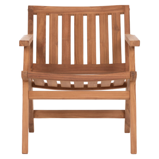 ΠΟΛΥΘΡΟΝΑ LOUNGE ARANIA ΞΥΛΟ TEAK ΣΕ ΦΥΣΙΚΟ 59x65x69