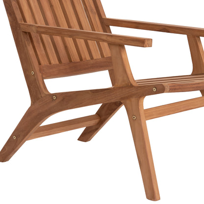 ΠΟΛΥΘΡΟΝΑ LOUNGE ARANIA ΞΥΛΟ TEAK ΣΕ ΦΥΣΙΚΟ 59x65x69