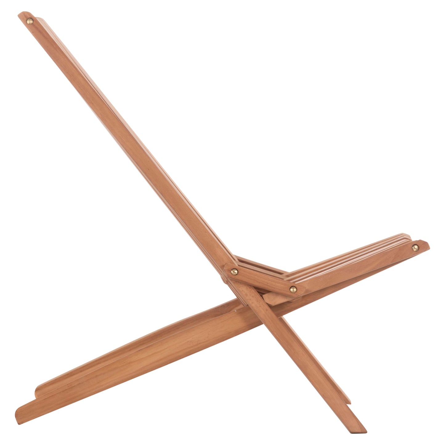 ΠΟΛΥΘΡΟΝΑ LOUNGE ΠΤΥΣΣΟΜΕΝΗ SHIGAO ΞΥΛΟ TEAK ΦΥΣΙΚΟ 61x88.5x89
