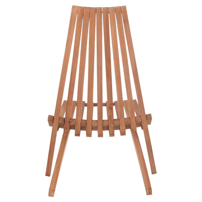 ΠΟΛΥΘΡΟΝΑ LOUNGE ΠΤΥΣΣΟΜΕΝΗ SHIGAO ΞΥΛΟ TEAK ΦΥΣΙΚΟ 61x88.5x89