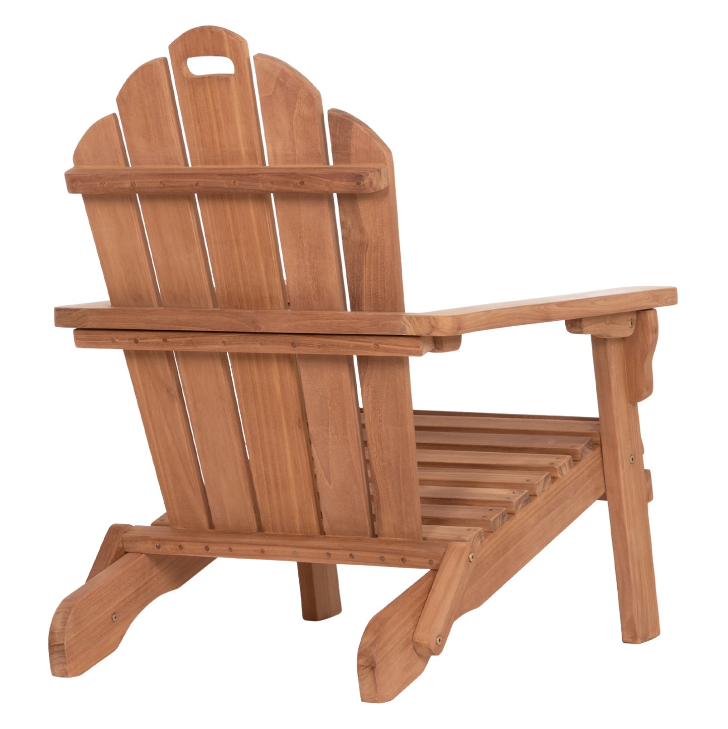 ΠΟΛΥΘΡΟΝΑ LOUNGE ΠΤΥΣΣΟΜΕΝΗ SKALL ΞΥΛΟ TEAK ΦΥΣΙΚΟ 70.5x85x92