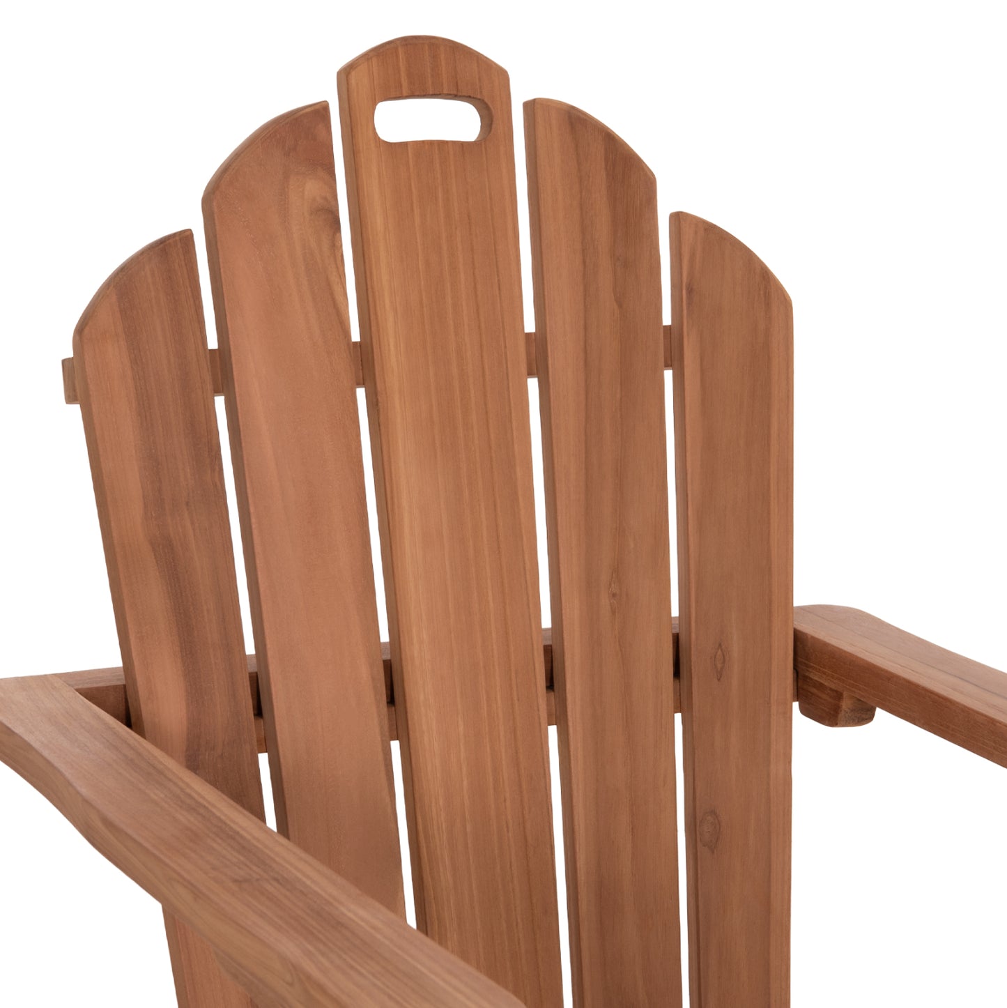ΠΟΛΥΘΡΟΝΑ LOUNGE ΠΤΥΣΣΟΜΕΝΗ SKALL ΞΥΛΟ TEAK ΦΥΣΙΚΟ 70.5x85x92