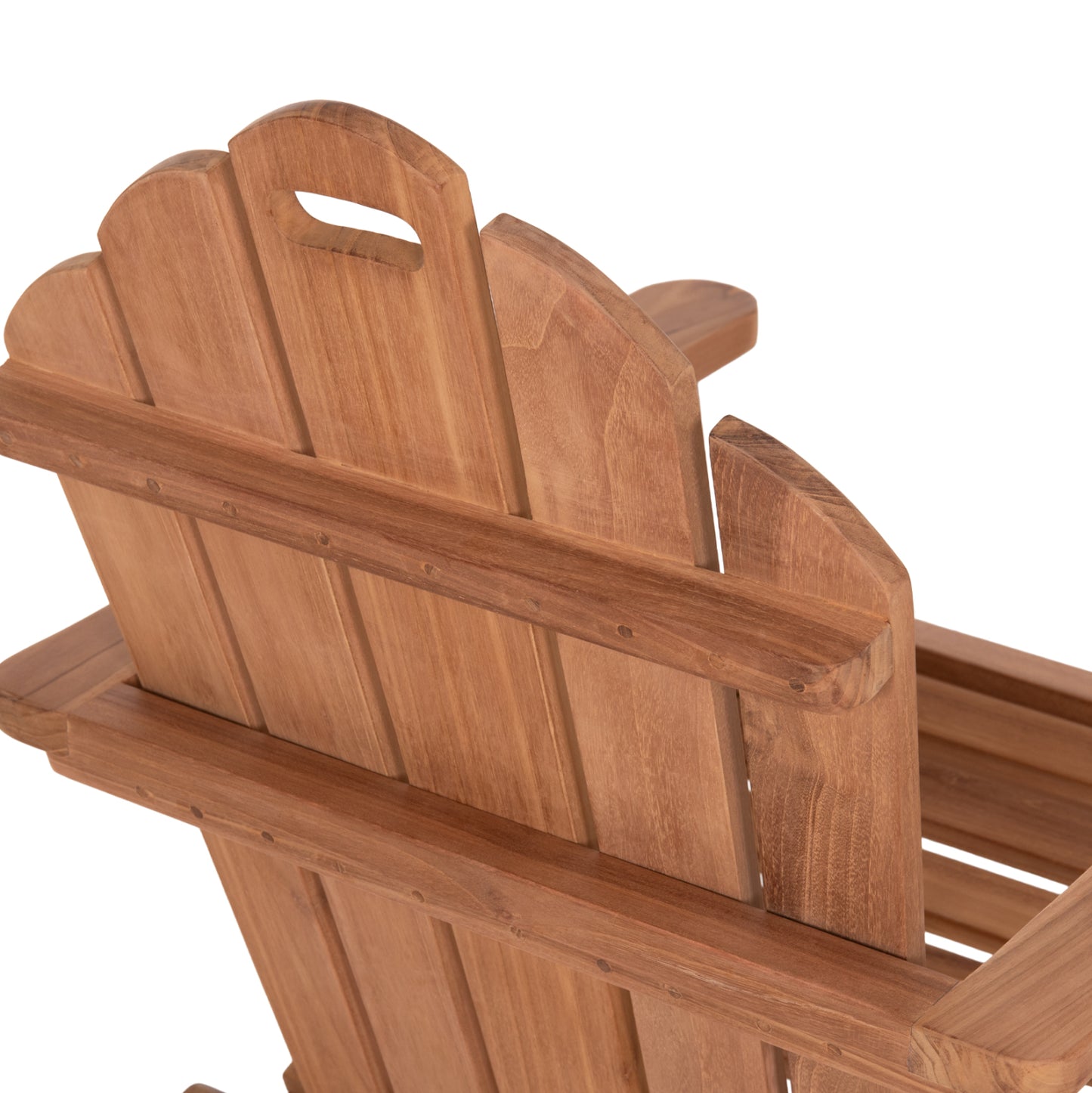 ΠΟΛΥΘΡΟΝΑ LOUNGE ΠΤΥΣΣΟΜΕΝΗ SKALL ΞΥΛΟ TEAK ΦΥΣΙΚΟ 70.5x85x92