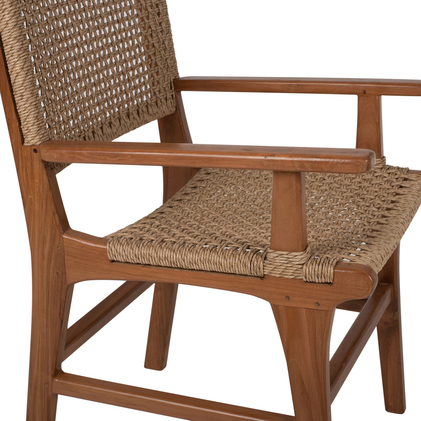 ΠΟΛΥΘΡΟΝΑ ΜΑΣΙΦ ΞΥΛΟ ΤEAK ΦΥΣΙΚΟ RATTAN ΣΧΟΙΝΙ 54x58x88