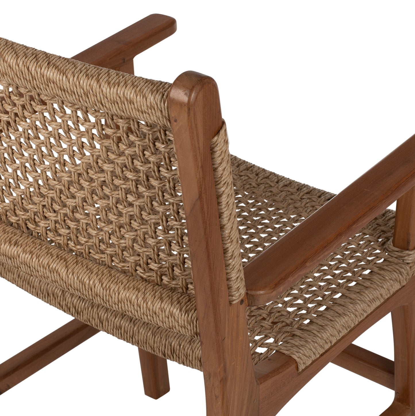 ΠΟΛΥΘΡΟΝΑ ΜΑΣΙΦ ΞΥΛΟ ΤEAK ΦΥΣΙΚΟ RATTAN ΣΧΟΙΝΙ 54x58x88
