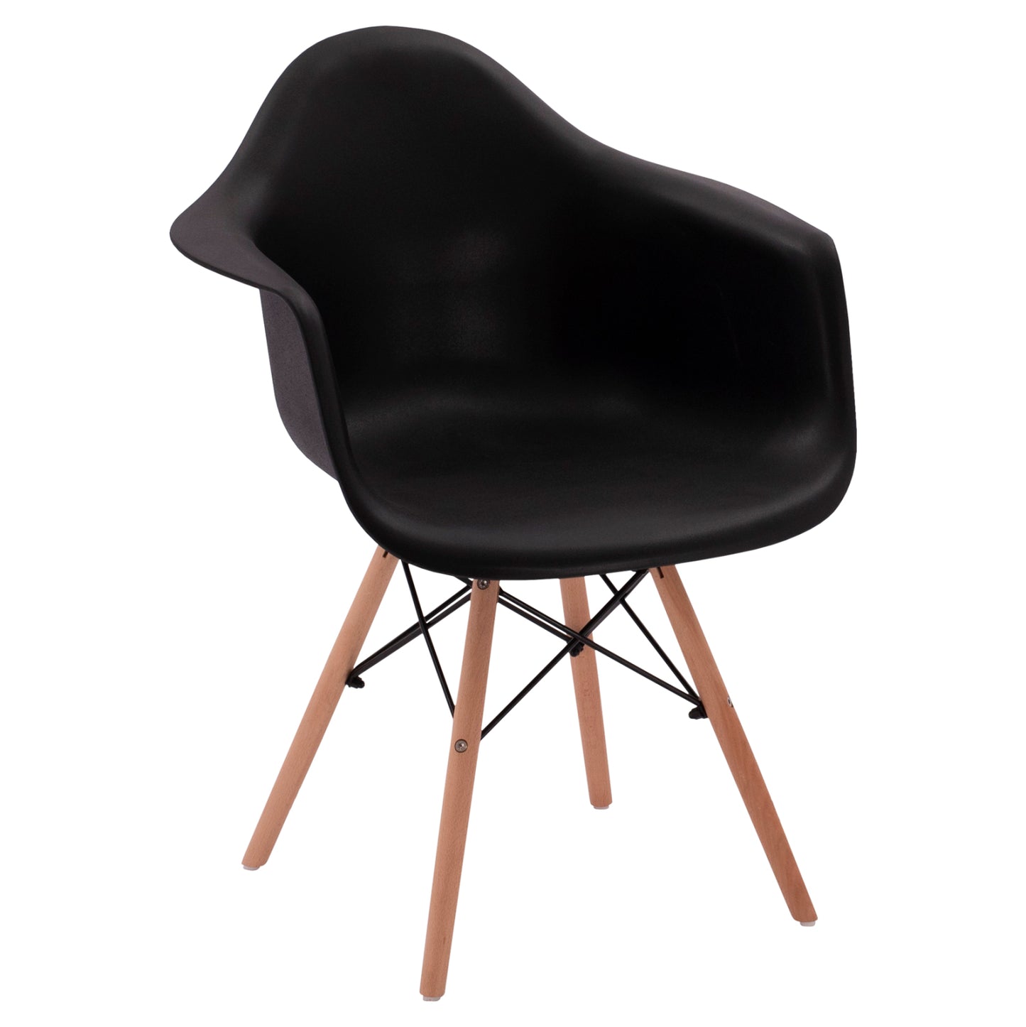 ΠΟΛΥΘΡΟΝΑ ΜΕ ΞΥΛΙΝΑ ΠΟΔΙΑ & ΚΑΘΙΣΜΑ ΜΑΥΡΟ MIRTO 64x60x81