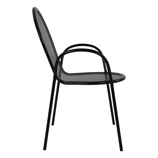 ΠΟΛΥΘΡΟΝΑ ΜΕΤΑΛΛΙΚΗ VERA ΣΕ ΜΑΥΡΟ ΧΡΩΜΑ 56x62,5x90