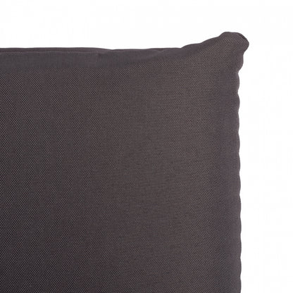 LEON METAL ARMCHAIR GREY WITH GREY CUSHION 54x70x93