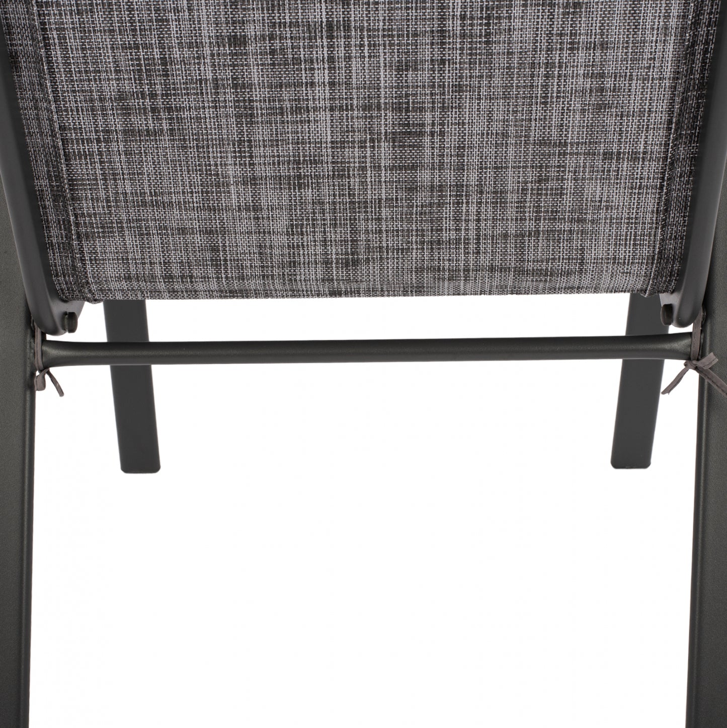LEON METAL ARMCHAIR GREY WITH GREY CUSHION 54x70x93