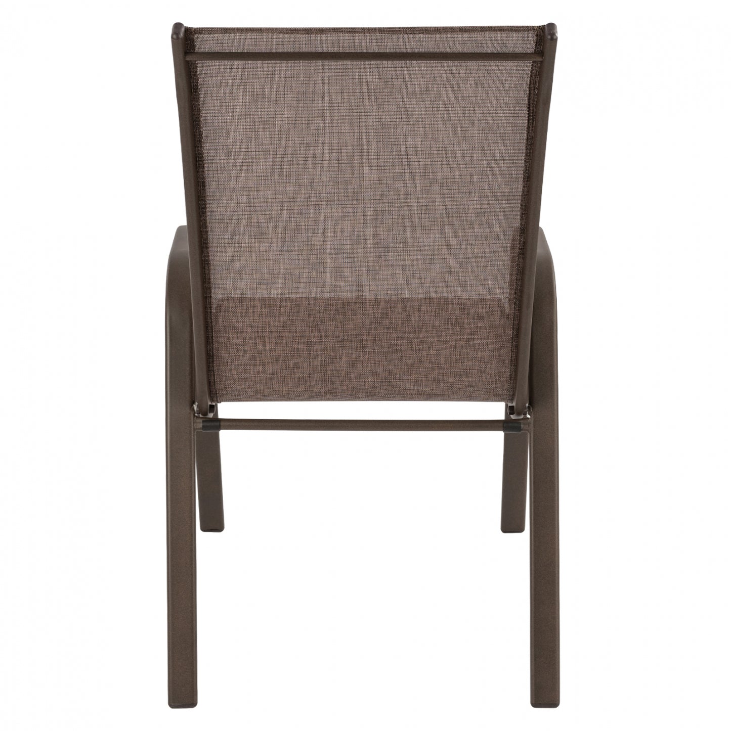 ARMCHAIR OUTDOOR LEON METAL BROWN WITH TEXTILENE BROWN 54x70x93