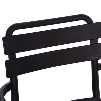 ΠΟΛΥΘΡΟΝΑ ΠΟΛΥΠΡΟΠΥΛΕΝΙΟΥ PHILLY HM6123.02 ΜΑΥΡΟ 58.5x49x83.5Υεκ.