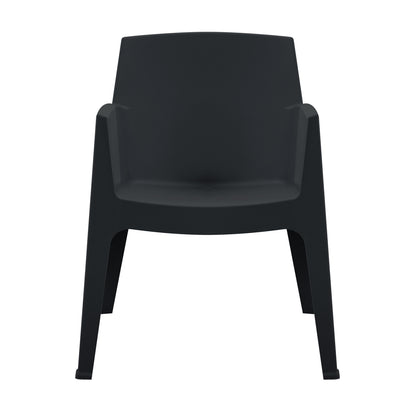 ΠΟΛΥΘΡΟΝΑ ΠΟΛΥΠΡΟΠΥΛΕΝΙΟΥ SLEEK ΜΑΥΡΗ 68x63x82,5