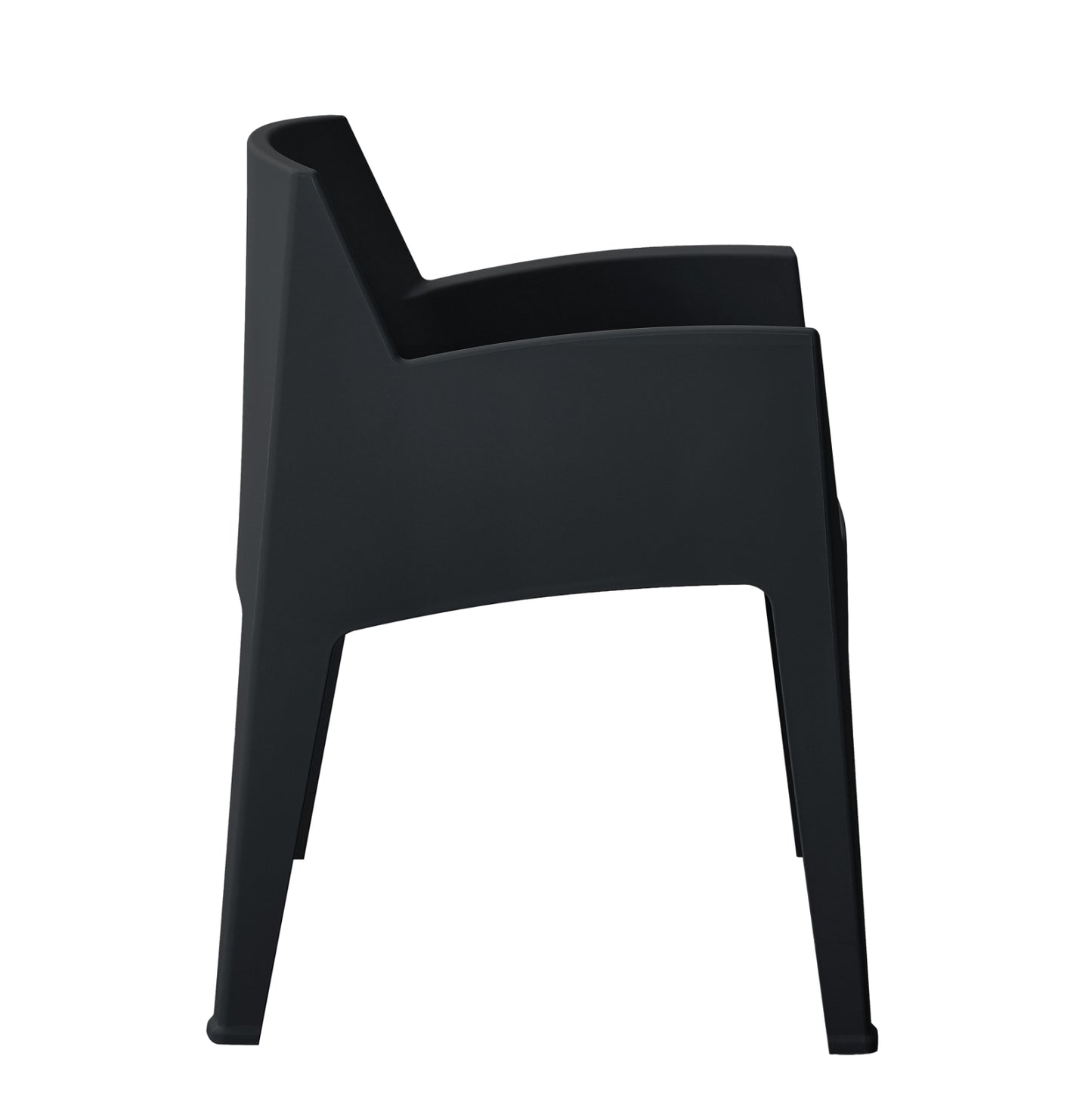 ΠΟΛΥΘΡΟΝΑ ΠΟΛΥΠΡΟΠΥΛΕΝΙΟΥ SLEEK ΜΑΥΡΗ 68x63x82,5