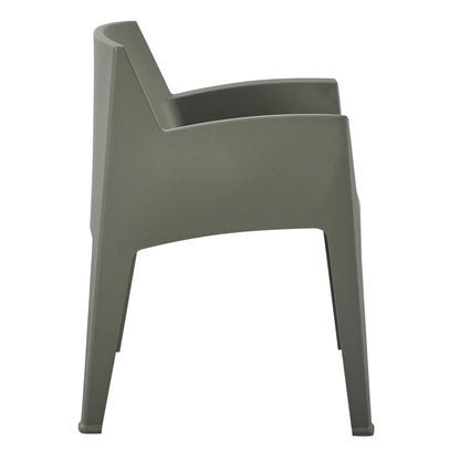 ΠΟΛΥΘΡΟΝΑ ΠΟΛΥΠΡΟΠΥΛΕΝΙΟΥ SLEEK DARK OLIVE GREEN 68x63x82,5