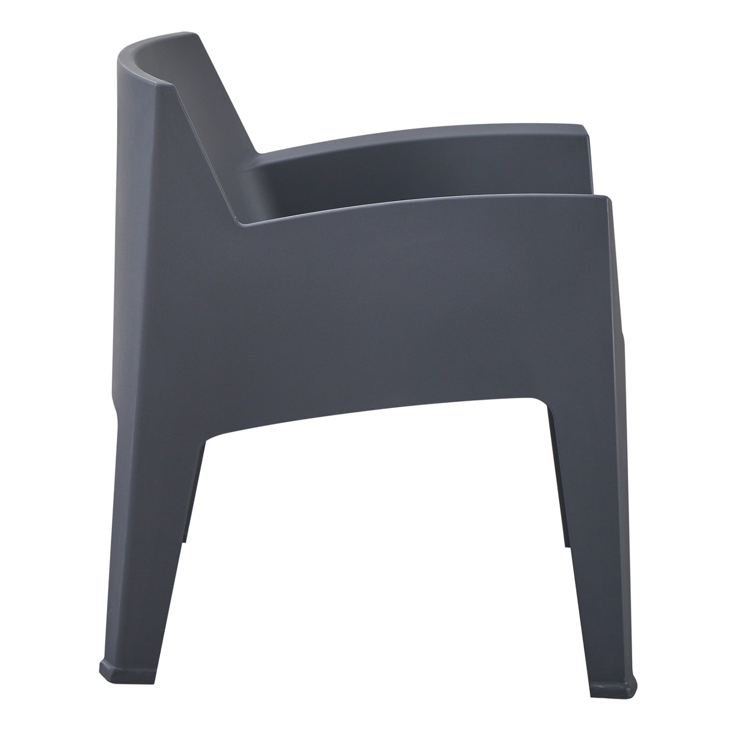 ΠΟΛΥΘΡΟΝΑ ΠΟΛΥΠΡΟΠΥΛΕΝΙΟΥ LOUNGE SLEEK ΓΚΡΙ 62x68x73