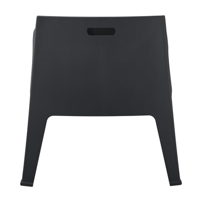 ΠΟΛΥΘΡΟΝΑ ΠΟΛΥΠΡΟΠΥΛΕΝΙΟΥ LOUNGE SLEEK ΜΑΥΡΟ 62x68x73