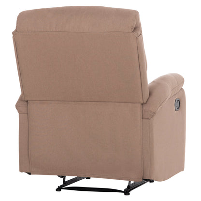 DIONI RELAX ARMCHAIR BEIGE FABRIC 85x90x100