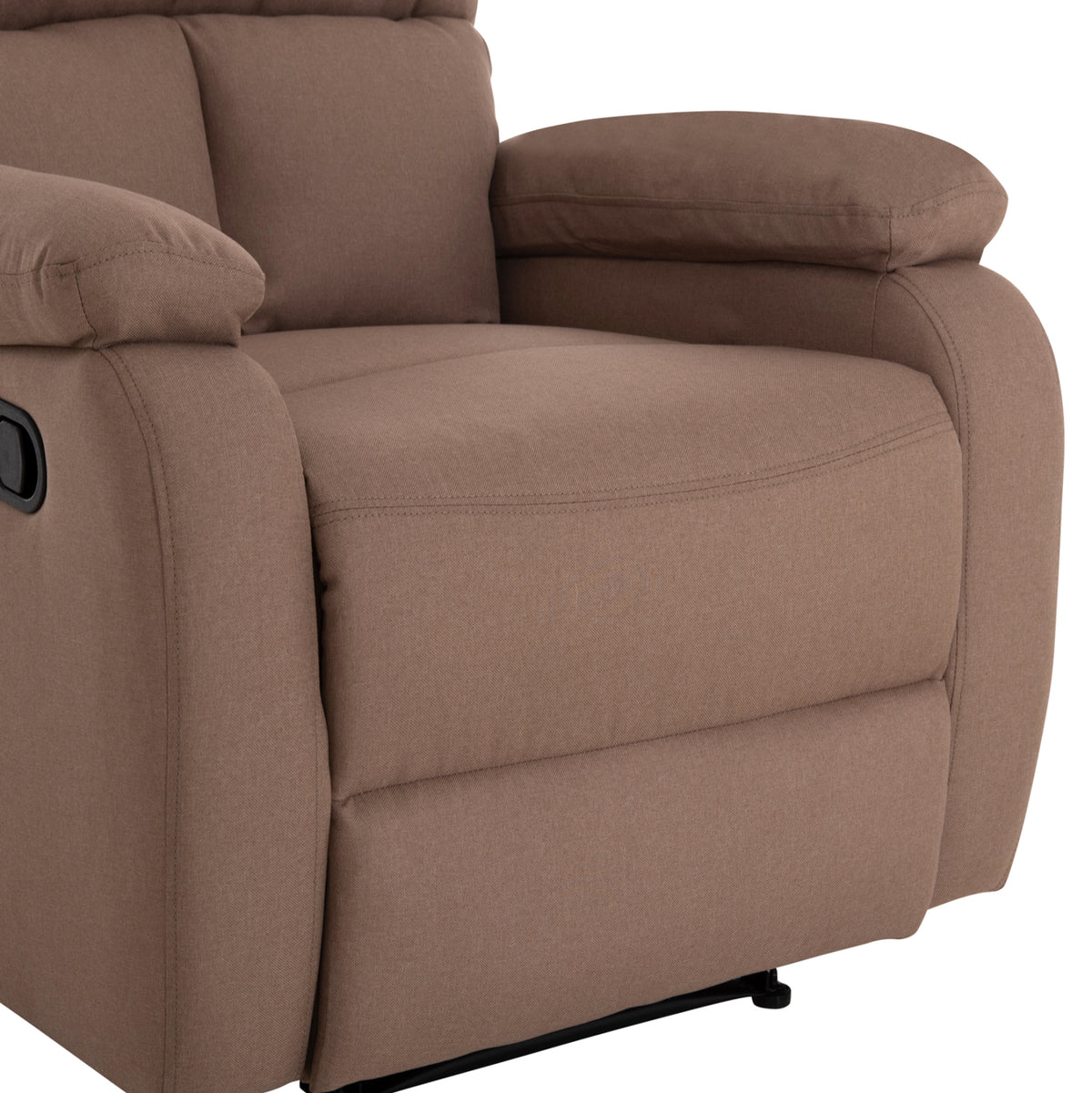 DIONI RELAX ARMCHAIR BEIGE FABRIC 85x90x100
