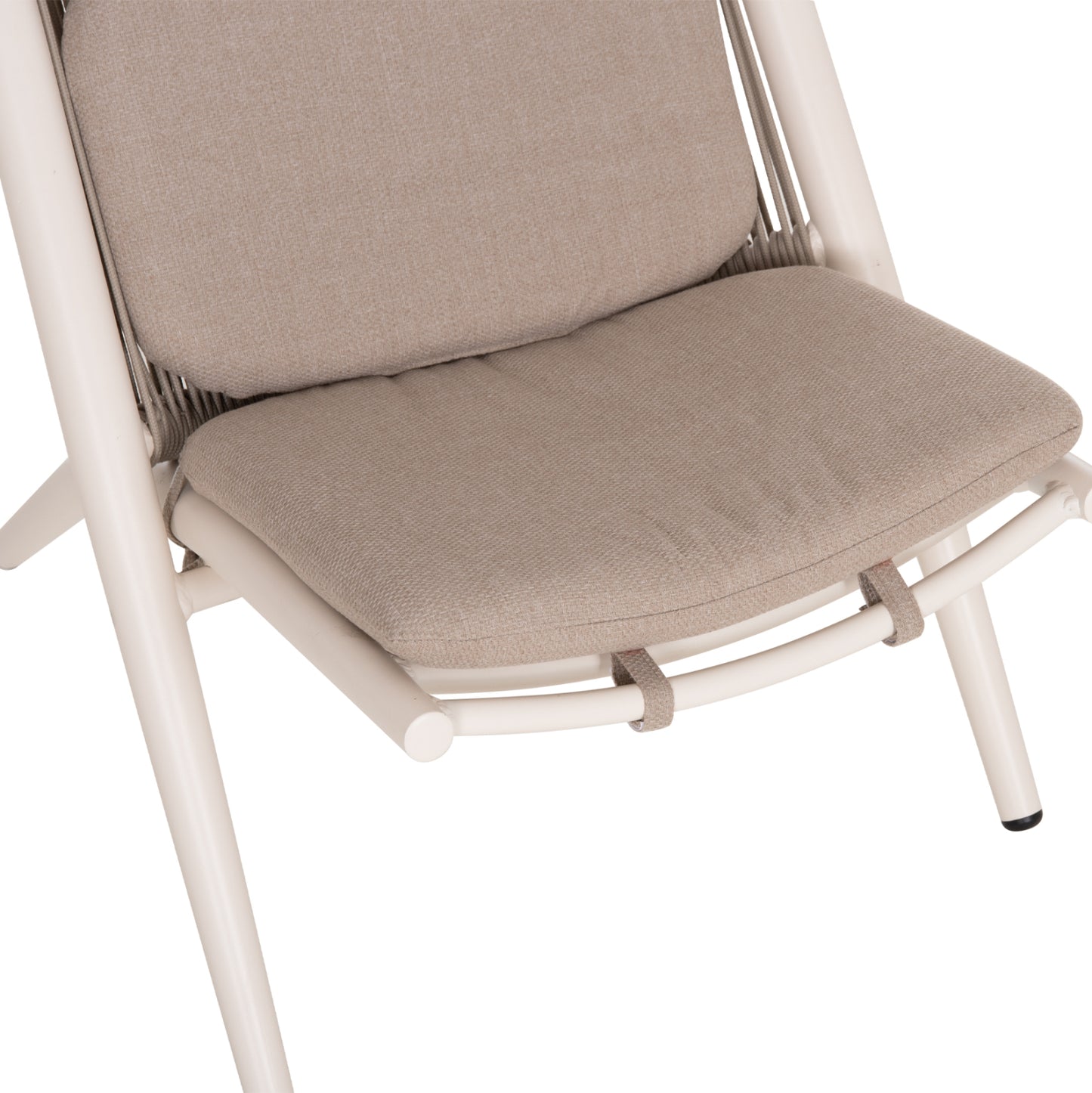ΠΟΛΥΘΡΟΝΑ RELAX REMUS ΑΛΟΥΜΙΝΙΟ ΛΕΥΚΟ ΣΧΟΙΝΙ OLEFIN ΜΠΕΖ 63x87x94