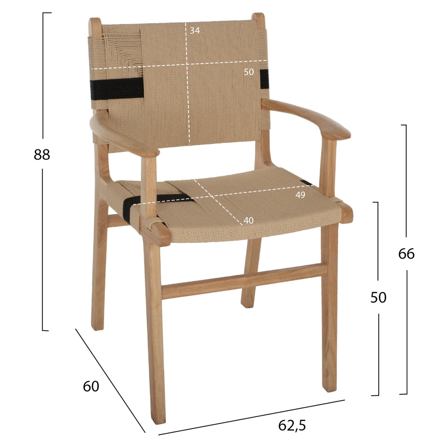 ΠΟΛΥΘΡΟΝΑ BAND RUBBERWOOD ΚΑΙ ΣΧΟΙΝΙ 62,5x60x88